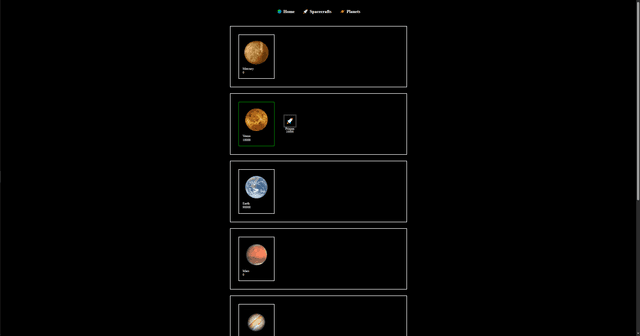 Space Travel App